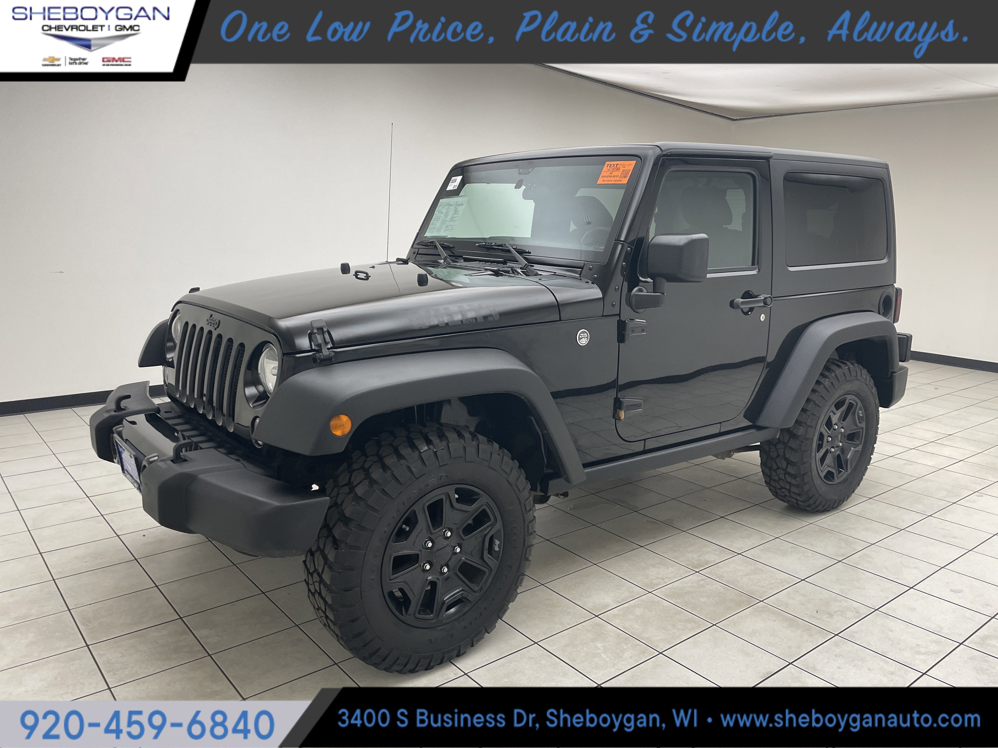 2017 Jeep Wrangler Willy Wheeler 4x4